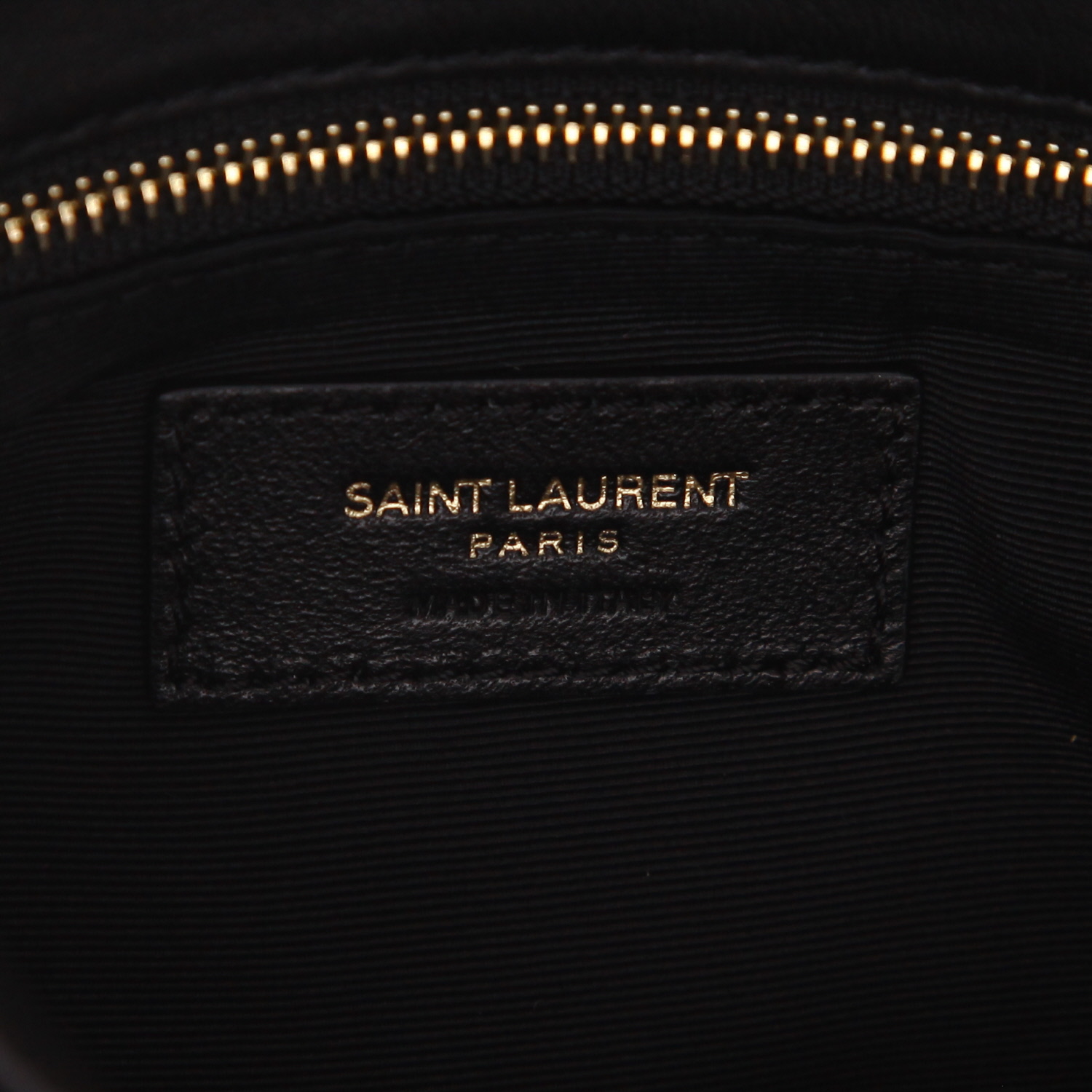 Borsa a tracolla Saint Laurent  Puffer Toy in pelle trapuntata nera - Detail D2
