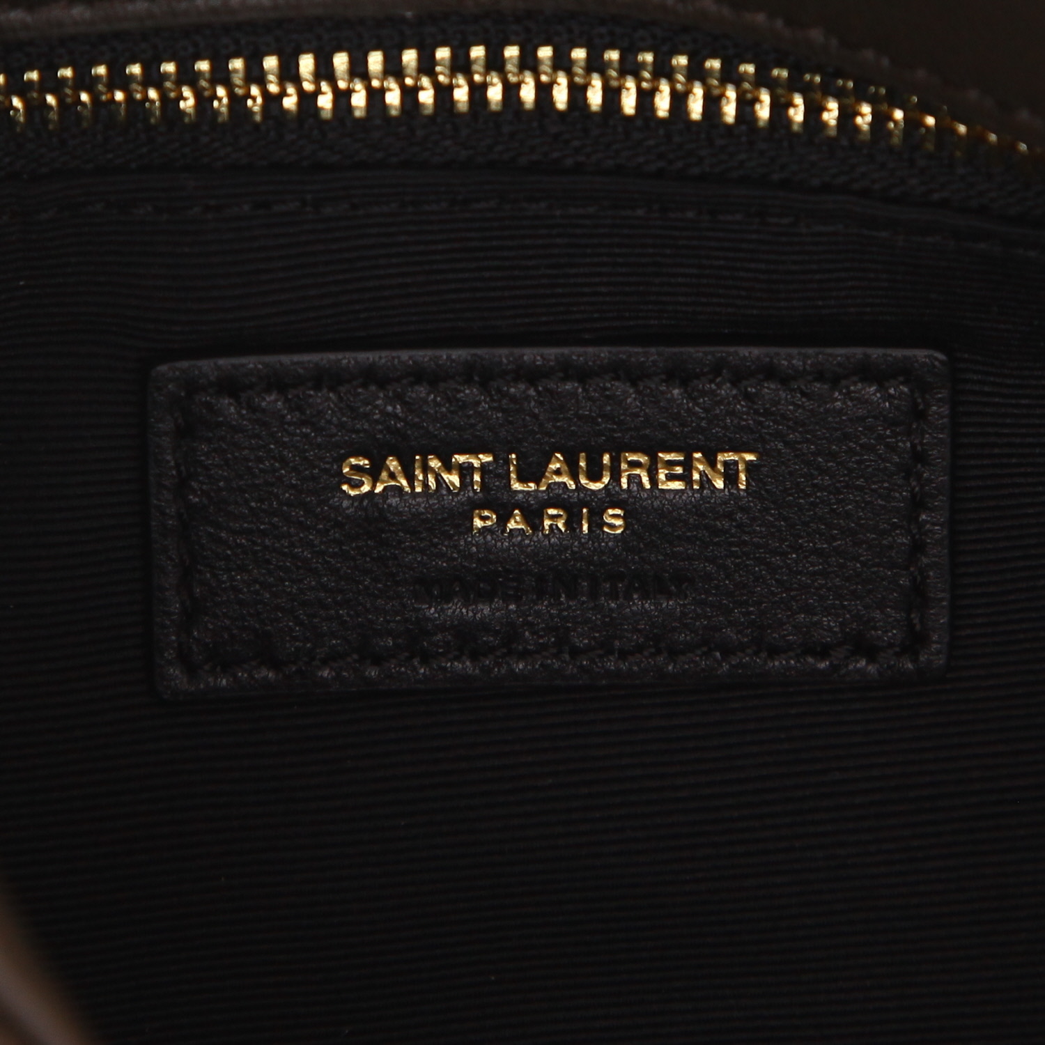 Saint Laurent  Puffer Toy shoulder bag  in khaki quilted leather - Detail D2