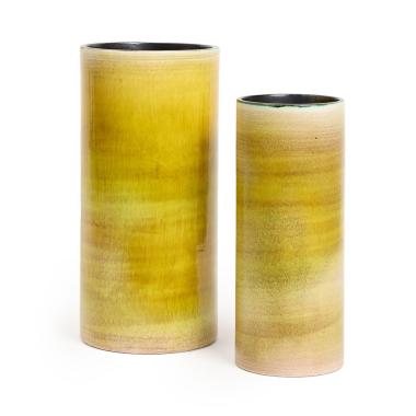 Two 'Cylindre' vases - circa 1964-1968