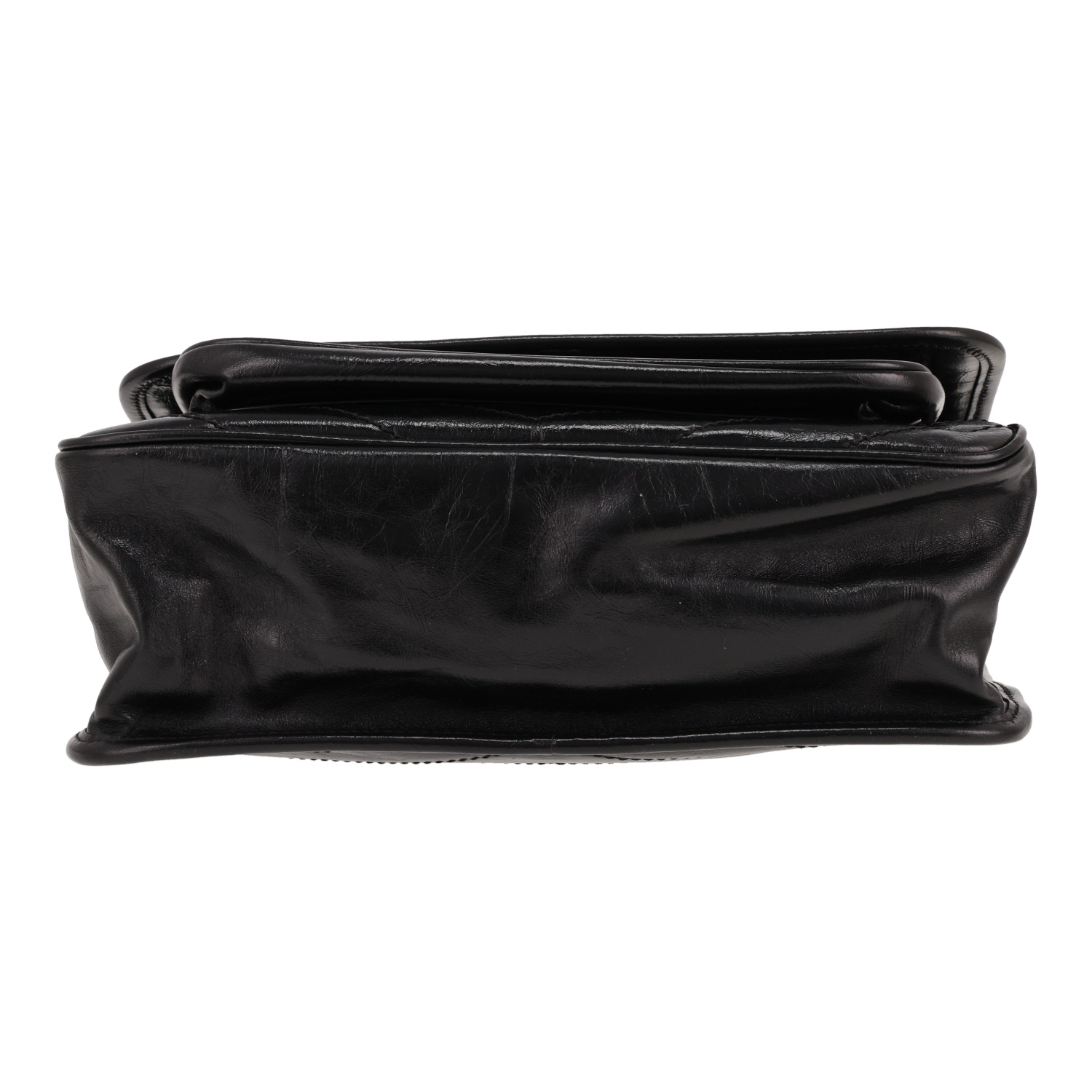 Borsa a tracolla Saint Laurent  Niki modello medio  in pelle nera - Detail D1