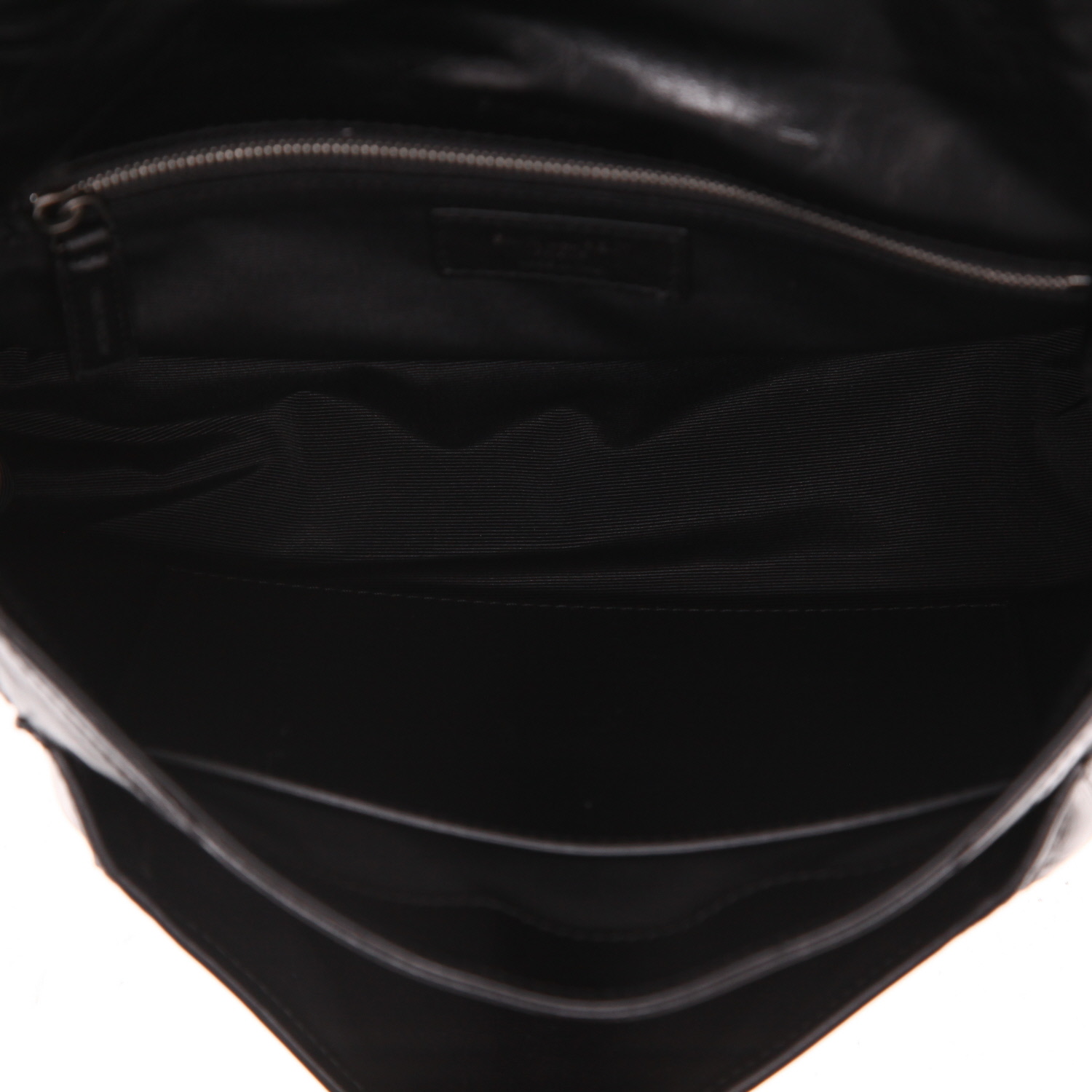 Borsa a tracolla Saint Laurent  Niki modello medio  in pelle nera - Detail D3