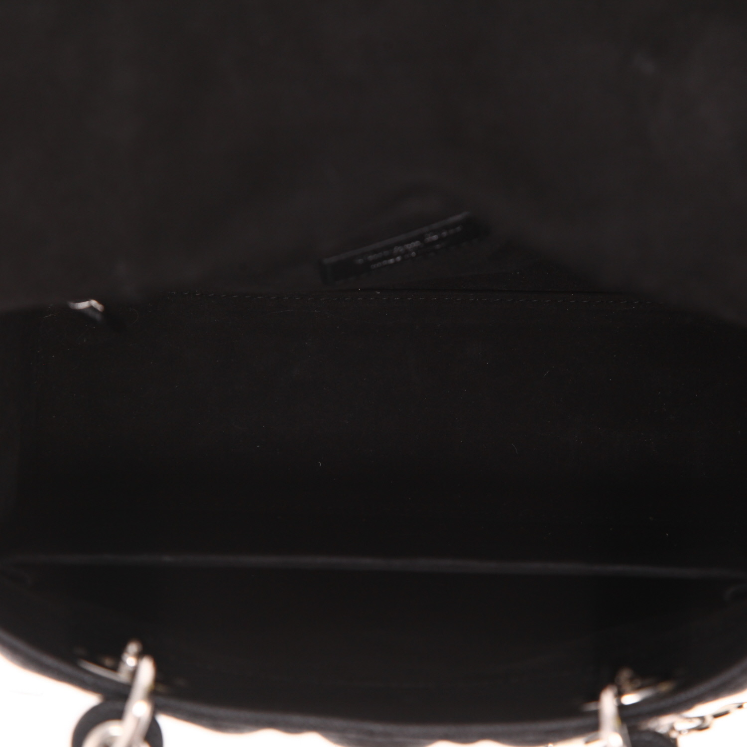 Borsa Dior  Lady Dior in pelle martellata nera - Detail D3