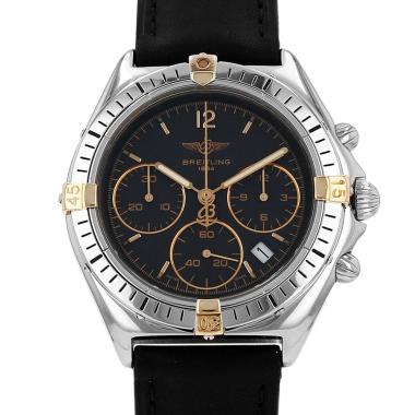 Breitling Chronomat Lady watch in steel and gold-plated metal, Ref: Breitling - B55045  Circa 2000