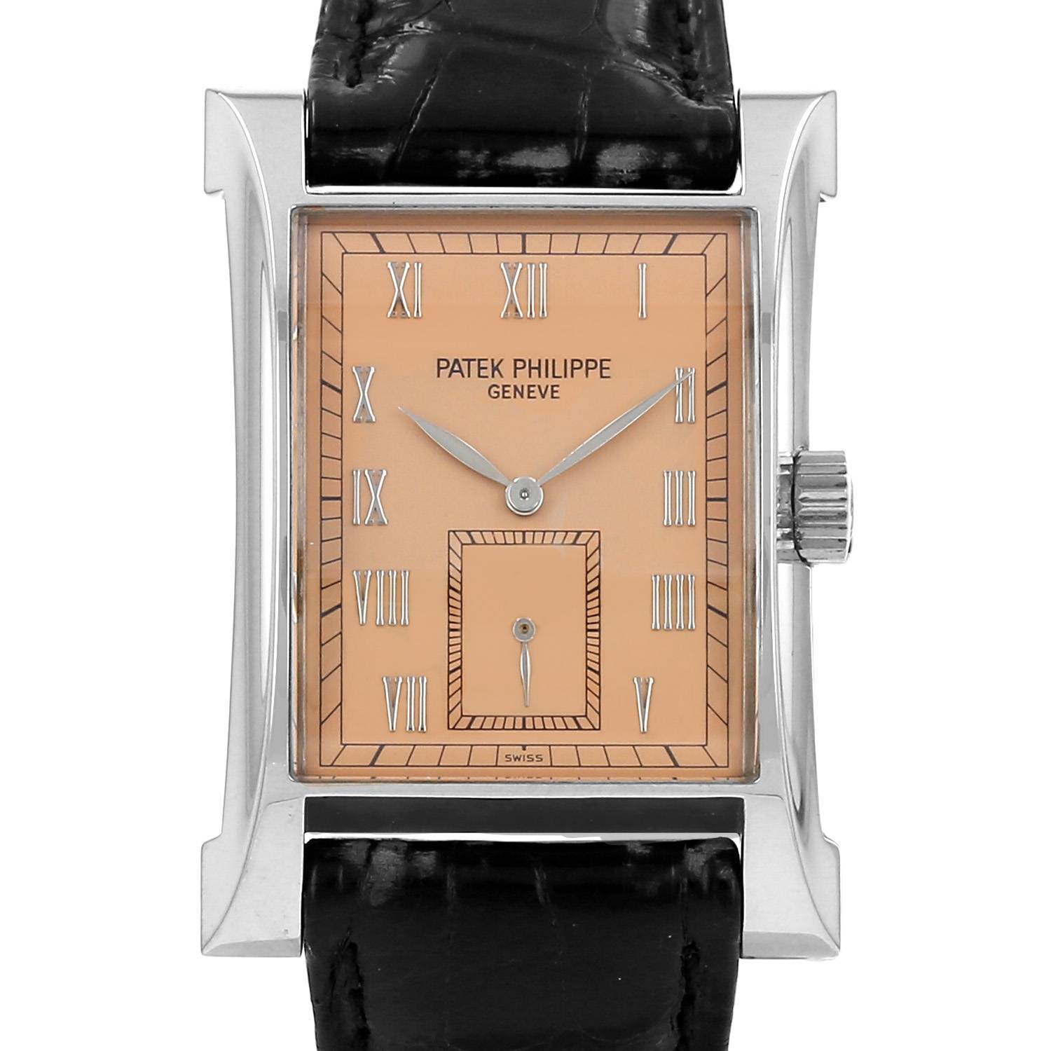 Montre Patek Philippe Pagoda en or blanc Ref: Patek Philippe - 5500 Montre Patek Philippe Pagoda en or blanc Ref: Patek Philippe - 5500