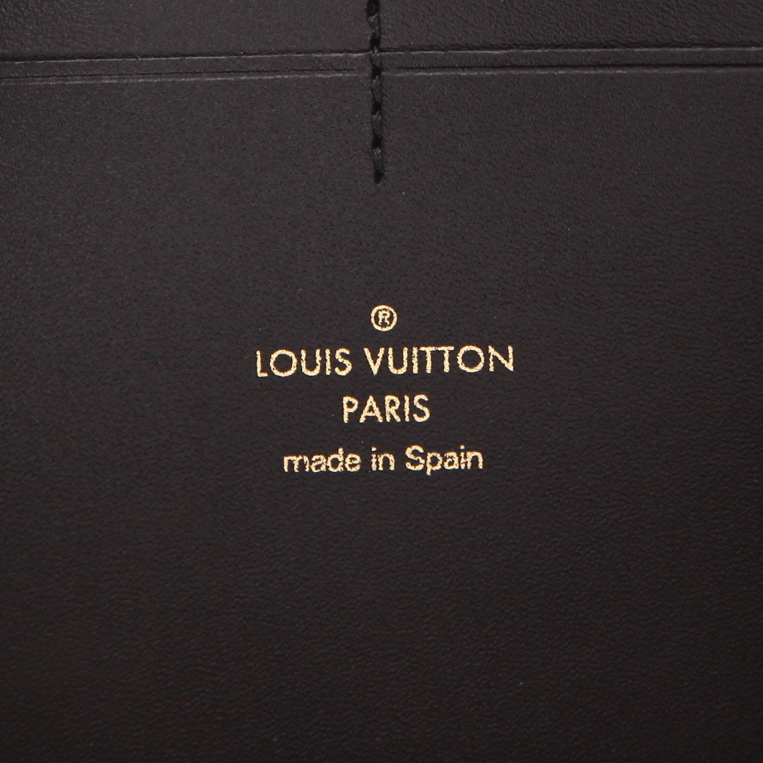 Louis Vuitton  Dauphine clutch-belt  in brown monogram canvas  and brown leather - Detail D2