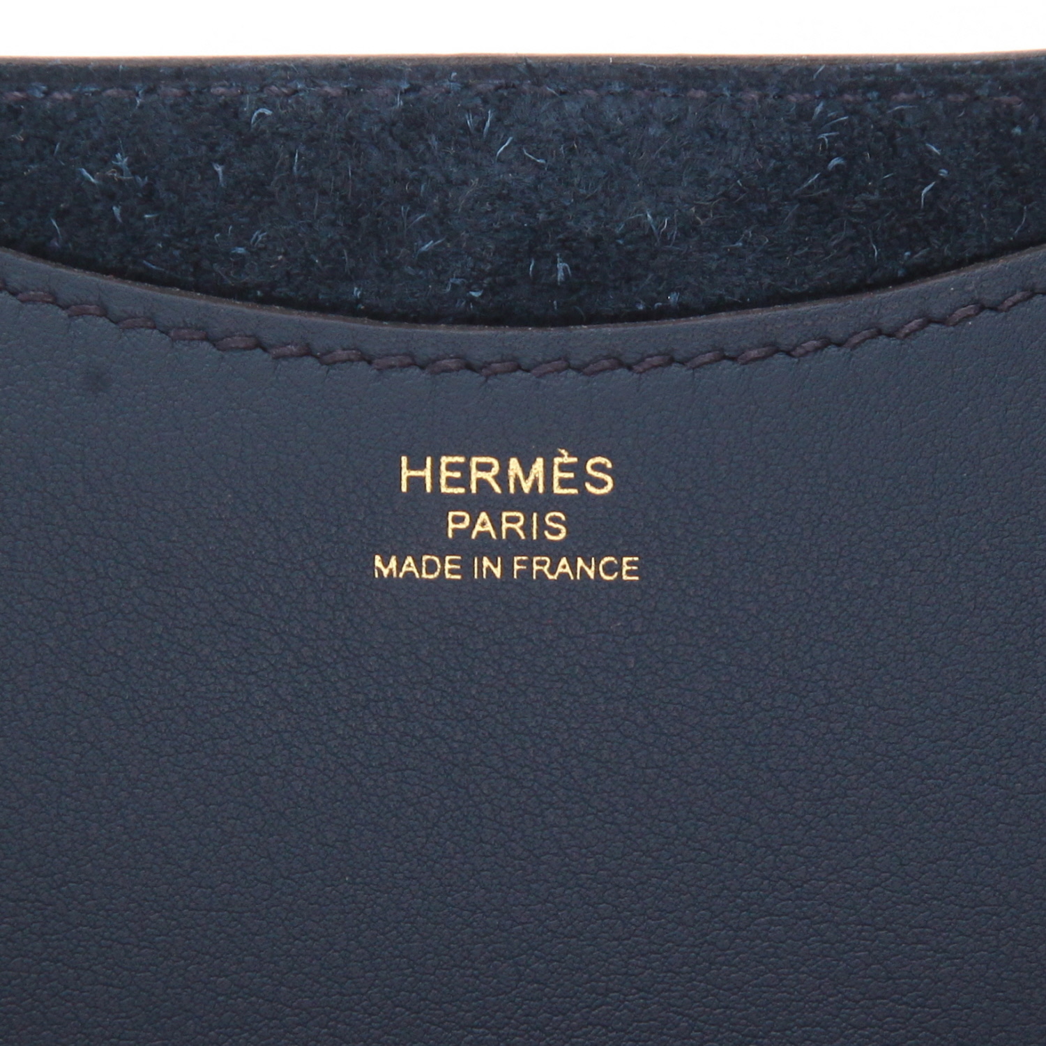 Sac à main Hermès  In-The-Loop en cuir togo bleu - Detail D2