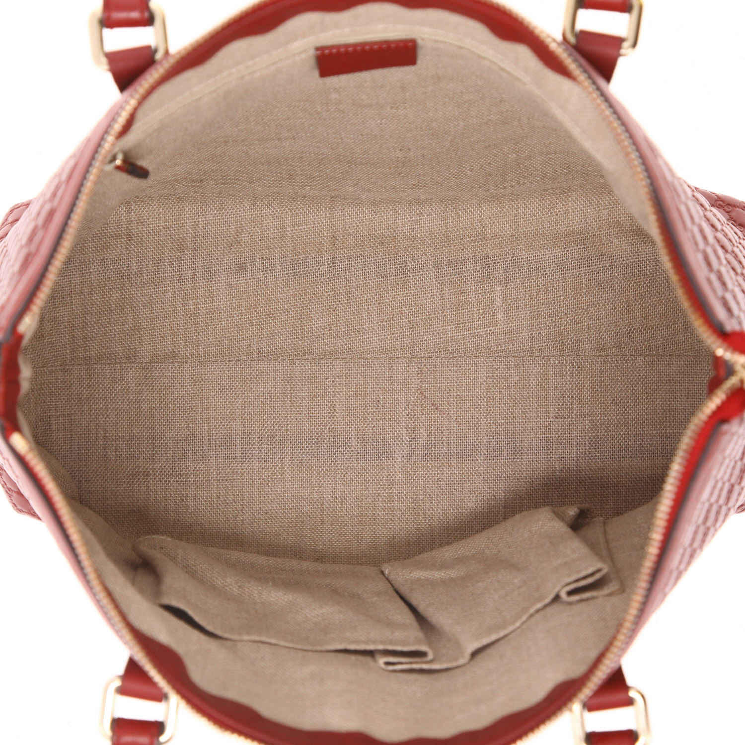 Bolso de mano Gucci   en cuero rojo - Detail D3