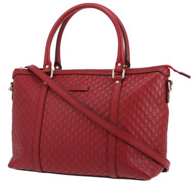 Gucci   handbag  in red leather