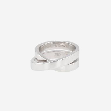 Bague Cartier Nouvelle Vague en or blanc