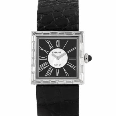 Montre Chanel Mademoiselle en or blanc Vers 2010