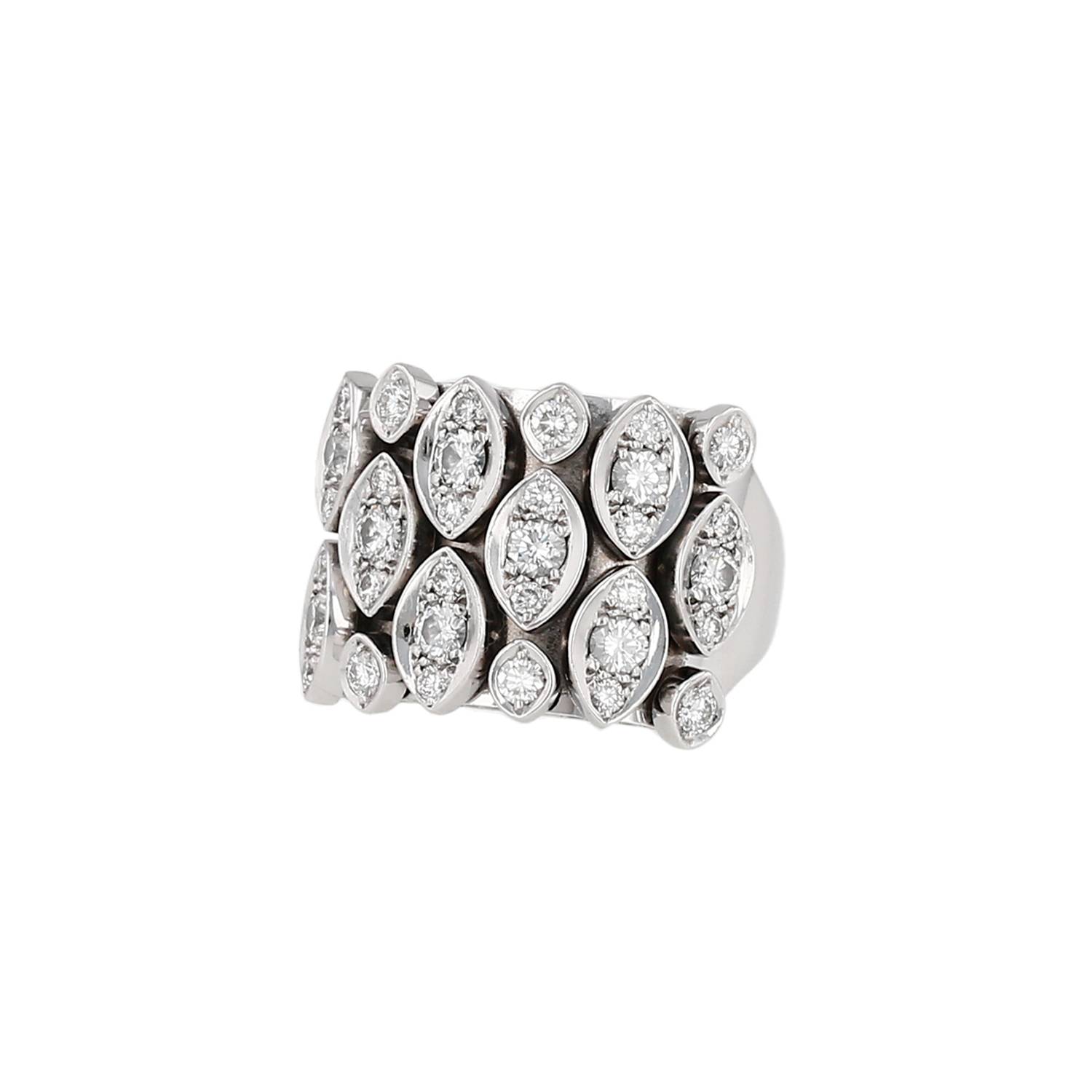 Bague Cartier Diadea or blanc diamants occasion Bague Cartier Diadea or blanc diamants occasion