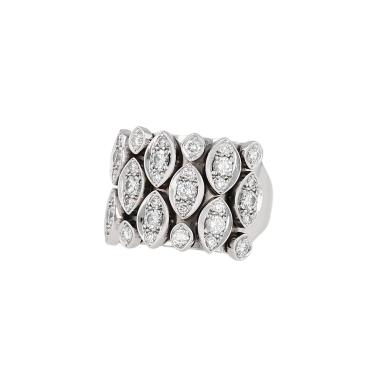Bague Cartier Diadea en or blanc et diamants