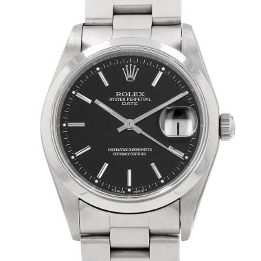 Rolex Oyster Perpetual Date  in stainless steel Ref: Rolex - 15200  Circa 1995