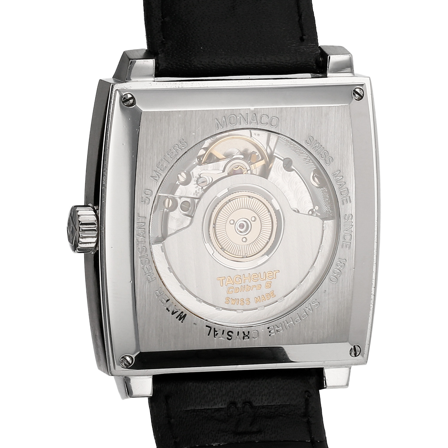 TAG Heuer Monaco  in stainless steel Circa 2010 - Detail D3