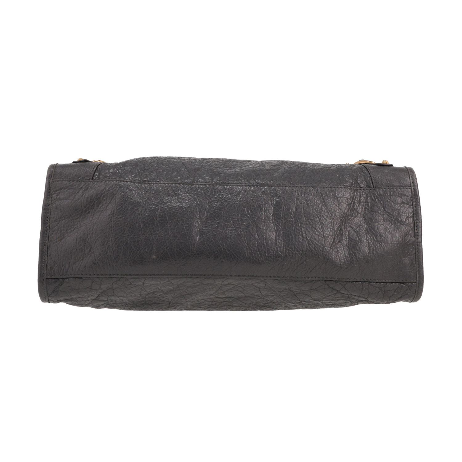 Bolso de mano Balenciaga  City en cuero gris - Detail D1