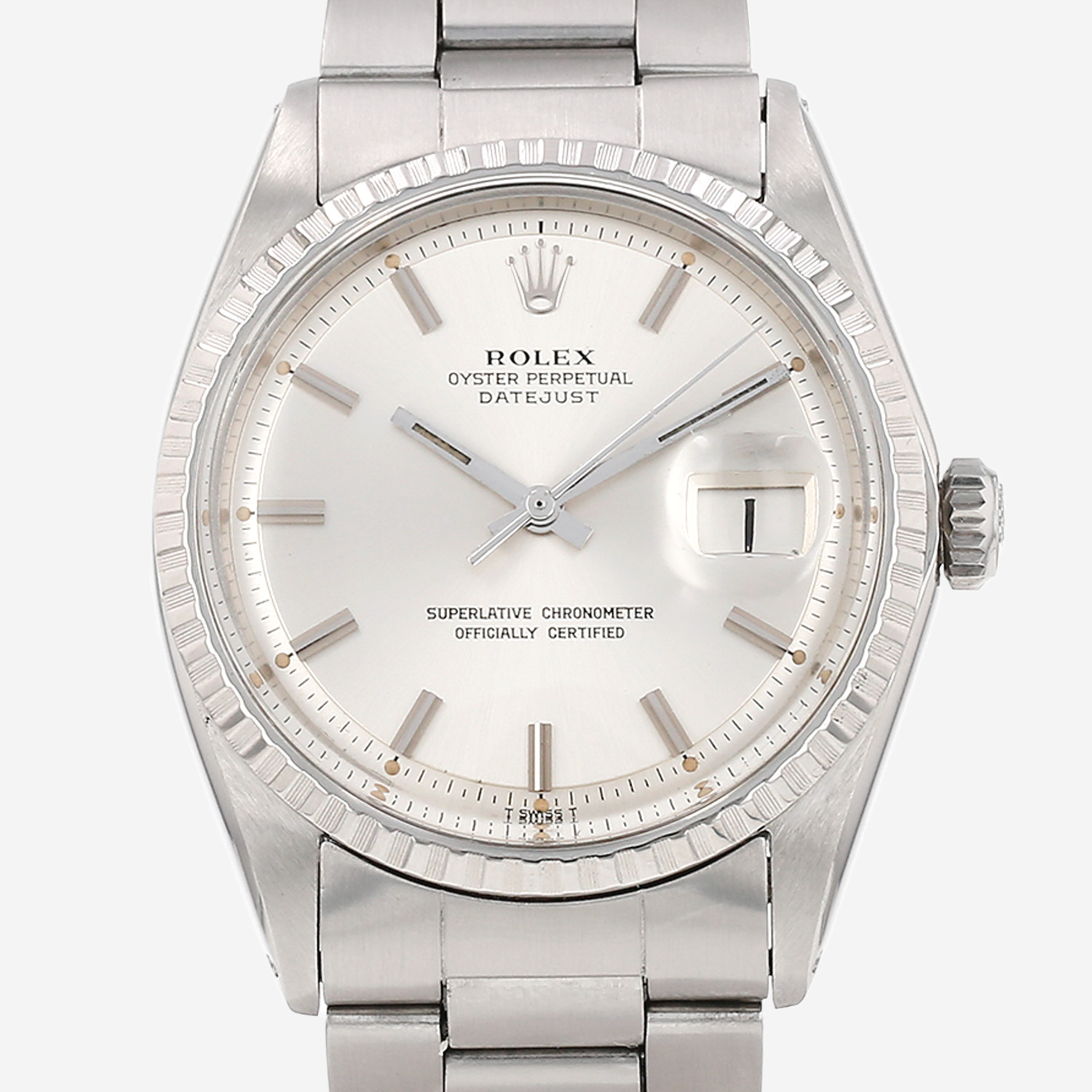 Rolex Datejust in stainless steel Ref: Rolex - 1603 Circa 1970