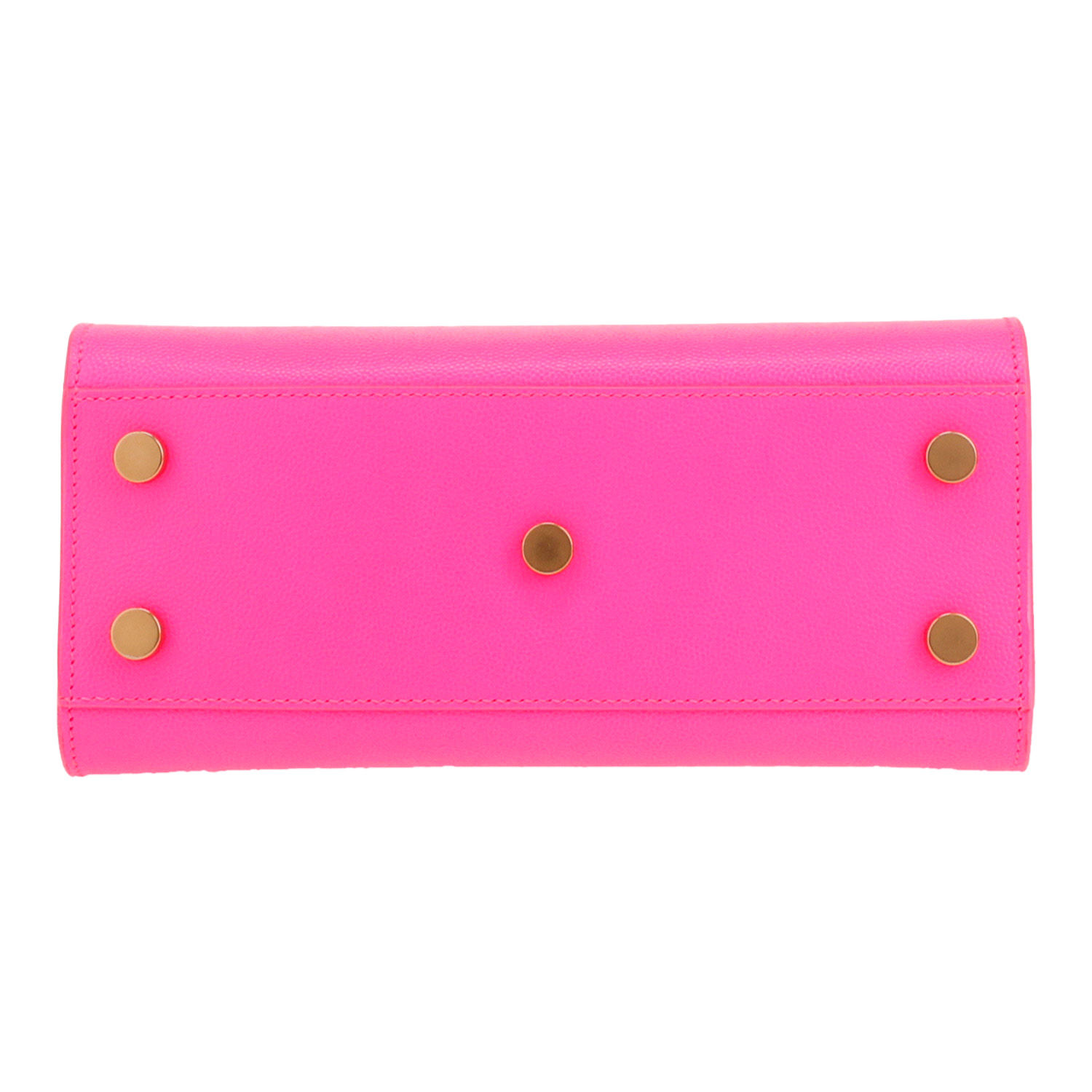 Borsa a tracolla Saint Laurent  Sac de jour Nano in pelle rosa - Detail D1