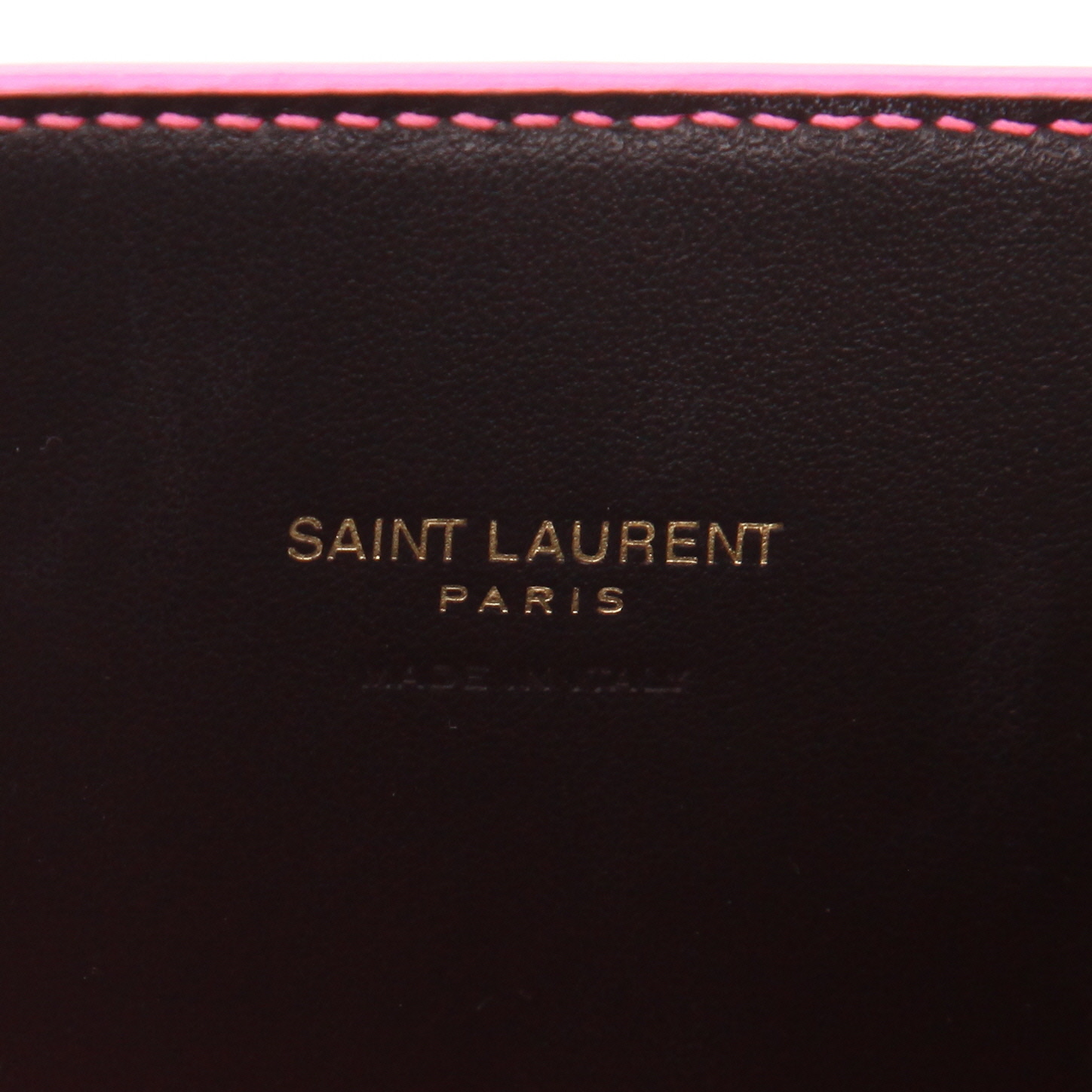 Borsa a tracolla Saint Laurent  Sac de jour Nano in pelle rosa - Detail D2