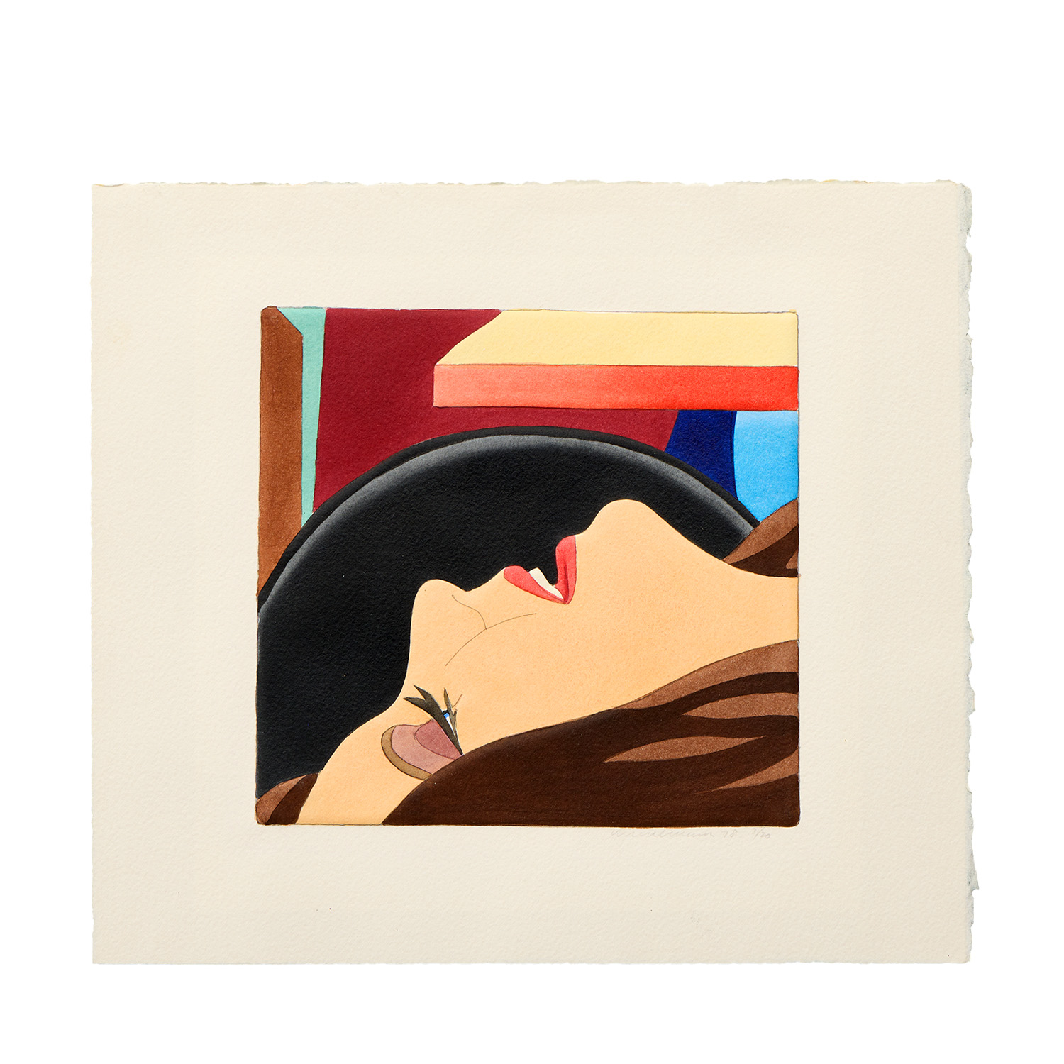 Bedroom Face, from Bedroom Portfolio - 1978 - Detail D1