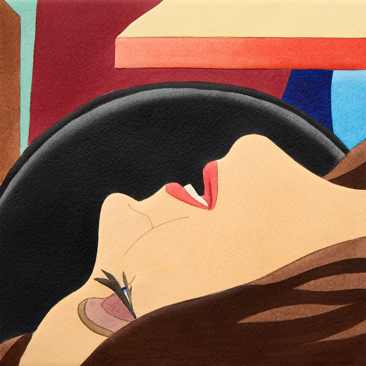 Bedroom Face, from Bedroom Portfolio - 1978 - Detail D2