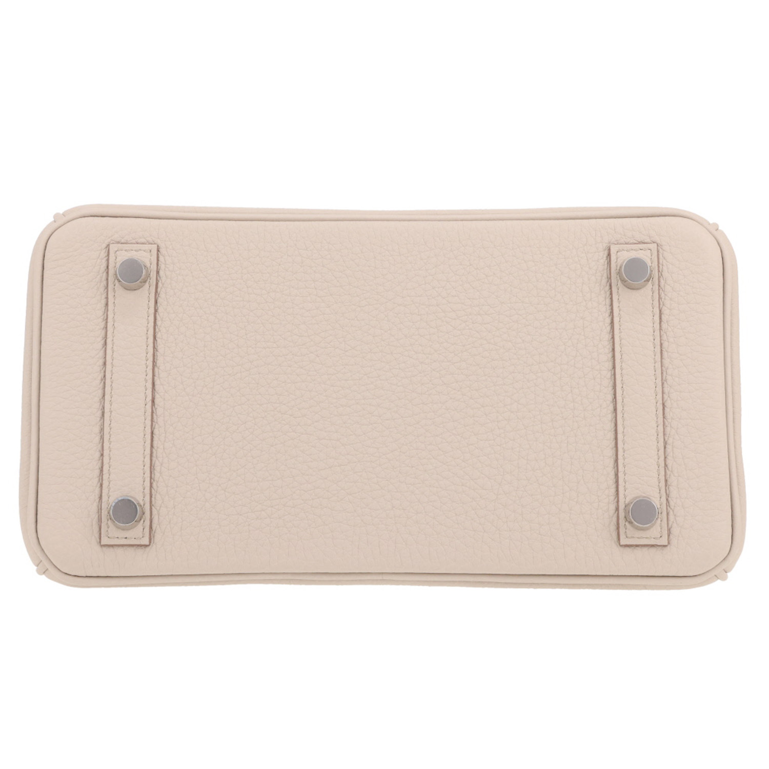 Sac à main Hermès  Birkin 25 cm en cuir togo Béton - Detail D1