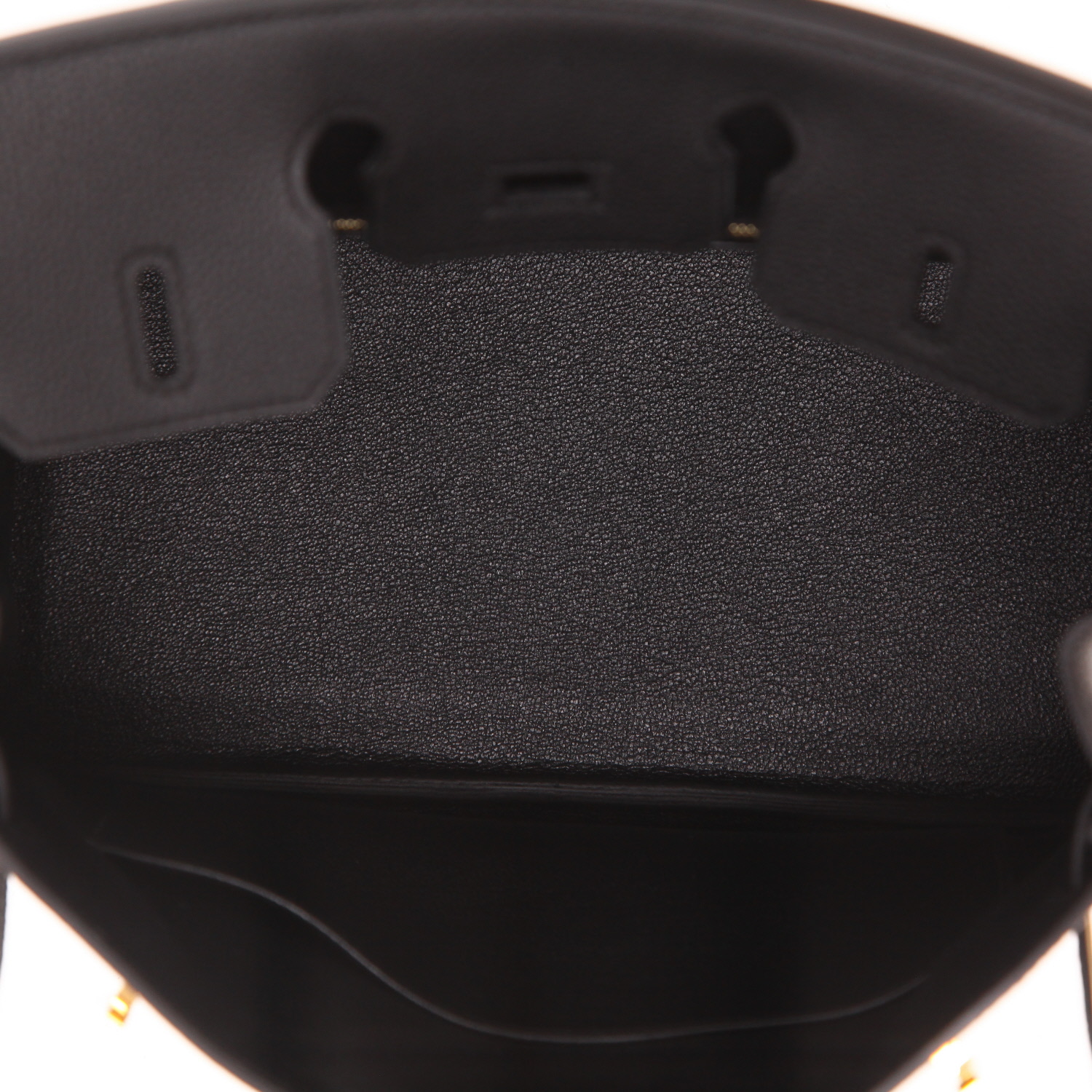 Borsa Hermès  Birkin 25 cm in pelle togo nera - Detail D3