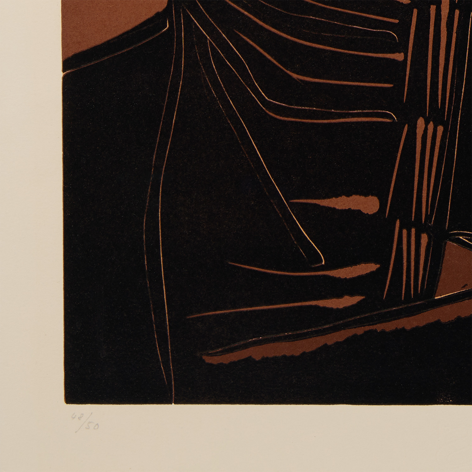 Femme nue à la source - 1962 - Detail D3