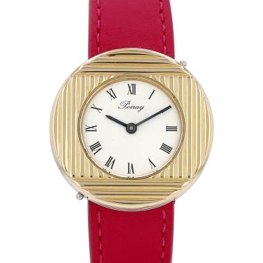 Montre Poiray Ma Première en plaqué or et acier Vers 2010