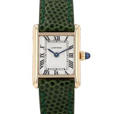 Orologio Cartier Tank Louis Cartier in oro giallo Circa 1980