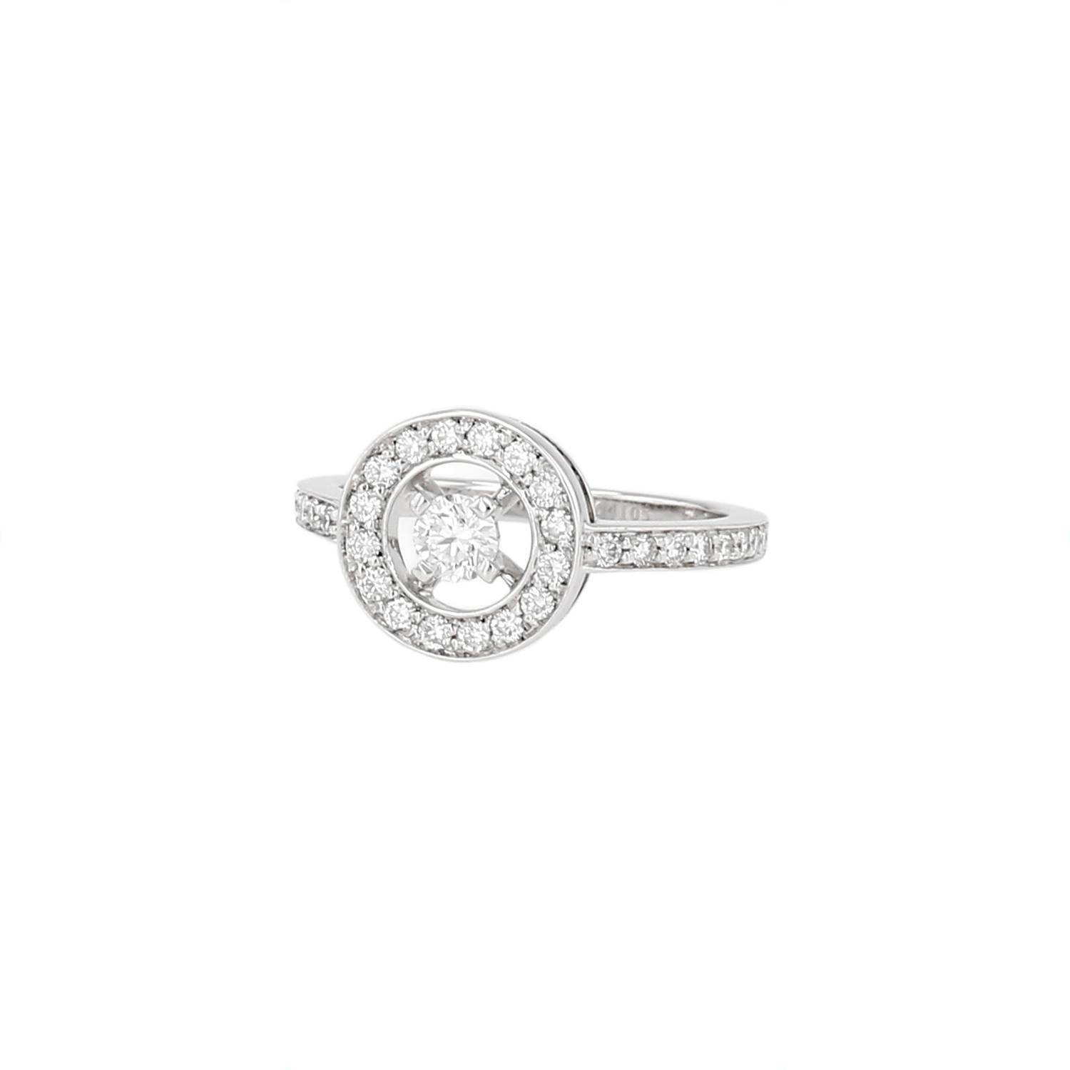 Bague Boucheron Ava en or blanc et diamants