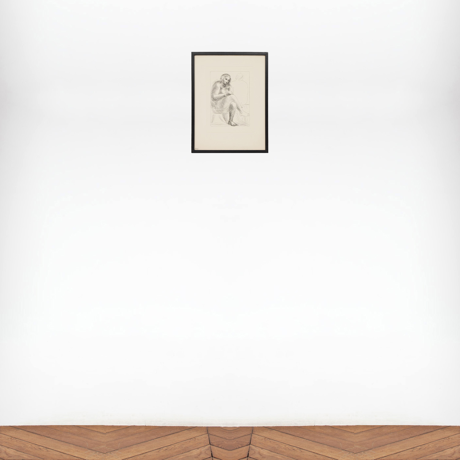 Au bain, La Suite Vollard (n° 3) - 1930 - Detail D4