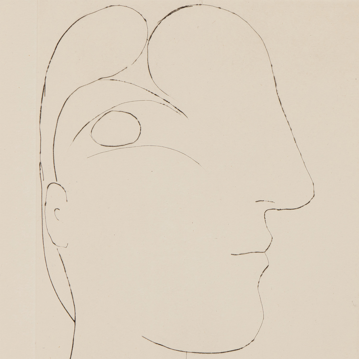 Profil sculptural de Marie-Thérèse - 1933