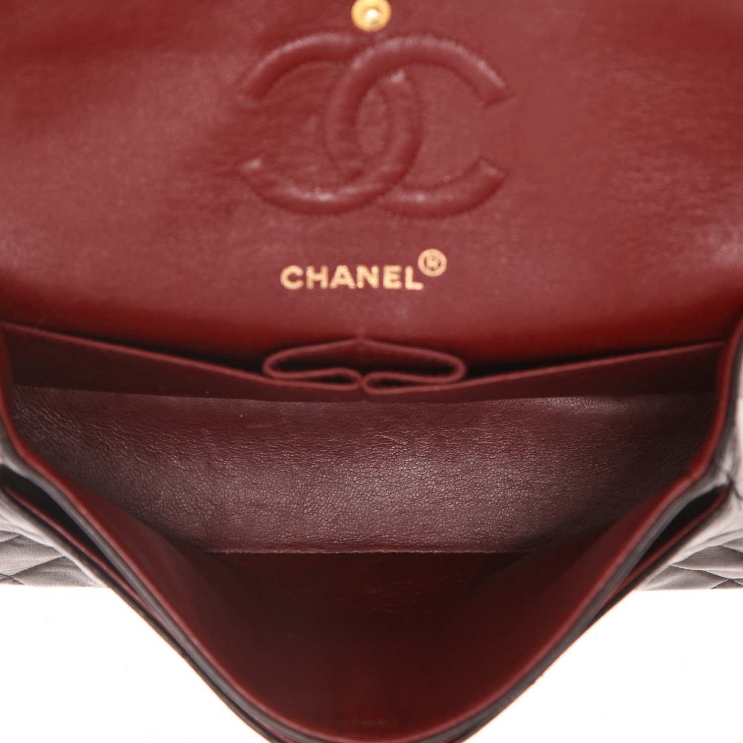 Borsa Chanel  Timeless Petit in pelle trapuntata nera - Detail D3