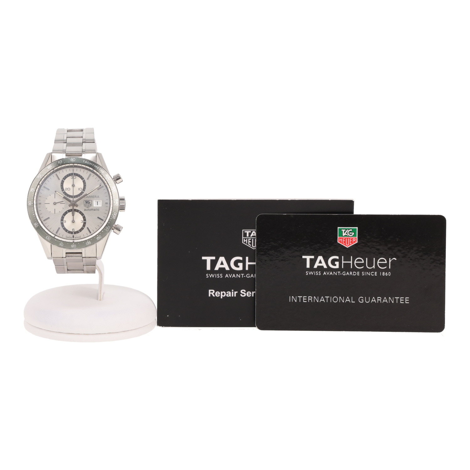 TAG Heuer Carrera Automatic Chronograph  in stainless steel Ref: TAG Heuer - CV2011  Circa 2000