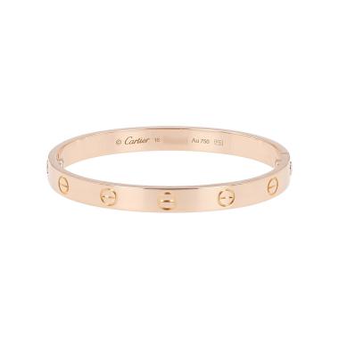 Bracelet Cartier Love en or rose
