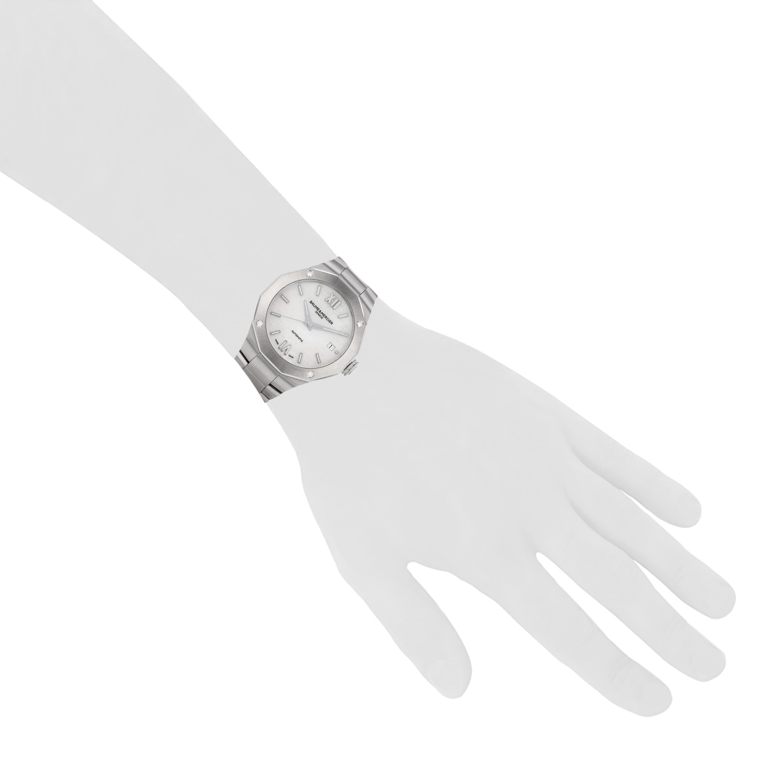Reloj Baume Mercier Riviera de acero, ref.: Baume Mercier - 65913  Hacia 2025 - Detail D1