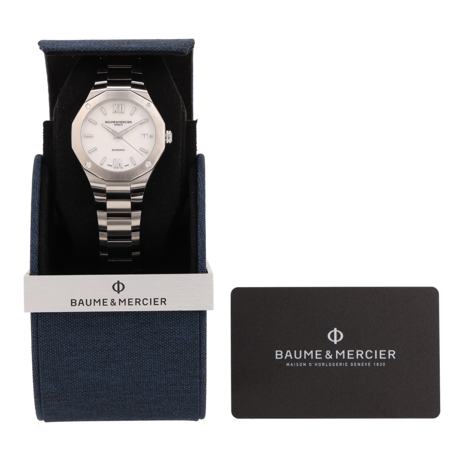 Baume & Mercier Riviera steel watch, Ref: Baume & Mercier - 65913  Circa 2025