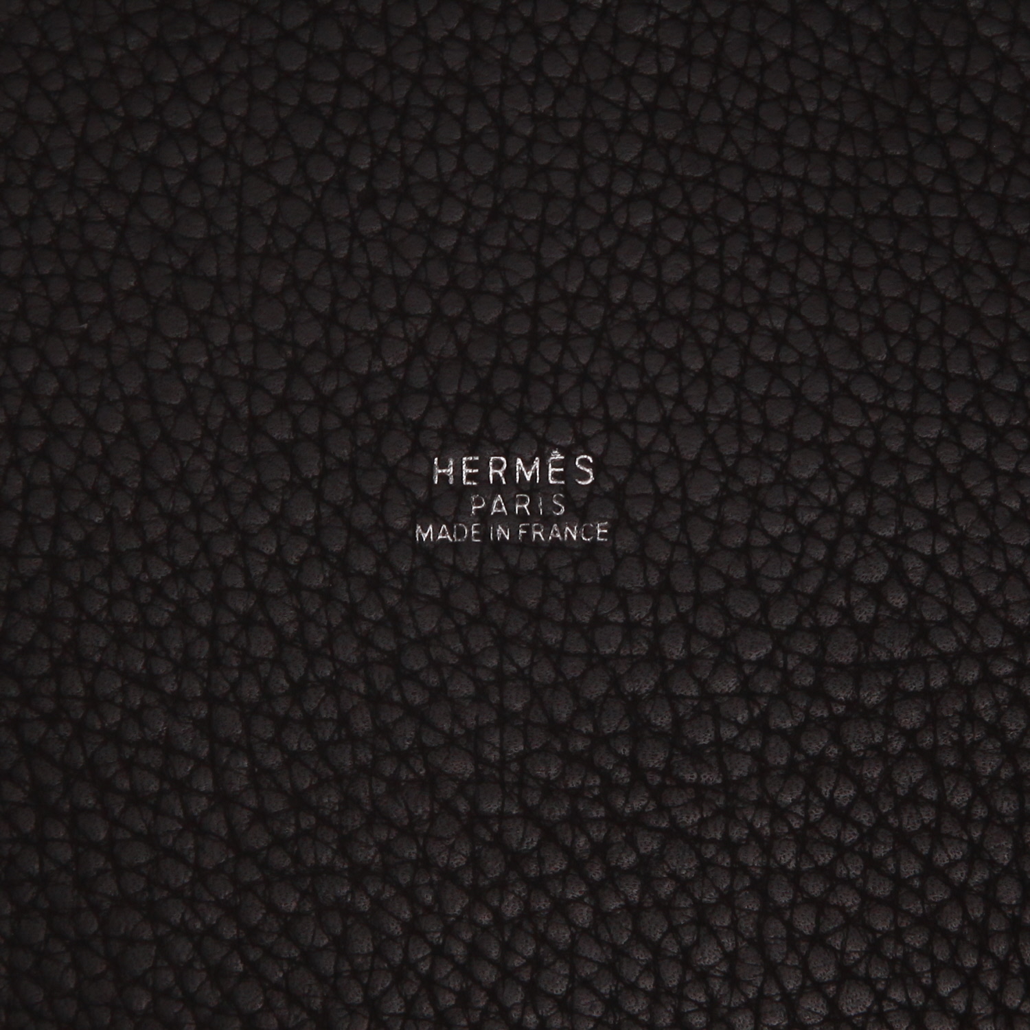 Hermès Picotin 22 cm handbag in brown Togo leather - Detail D2