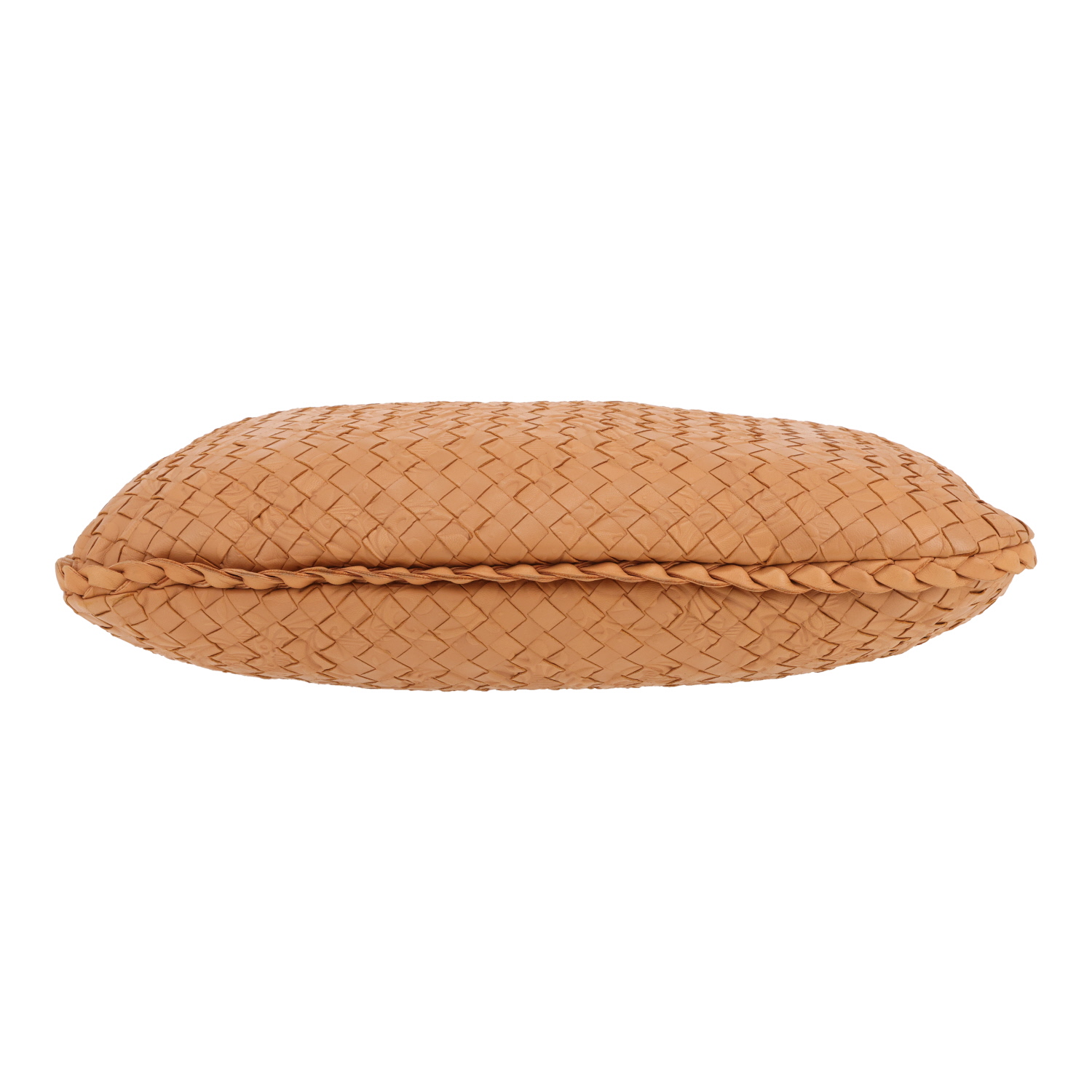 Bottega Veneta Veneta handbag in camel-brown intrecciato leather - Detail D1