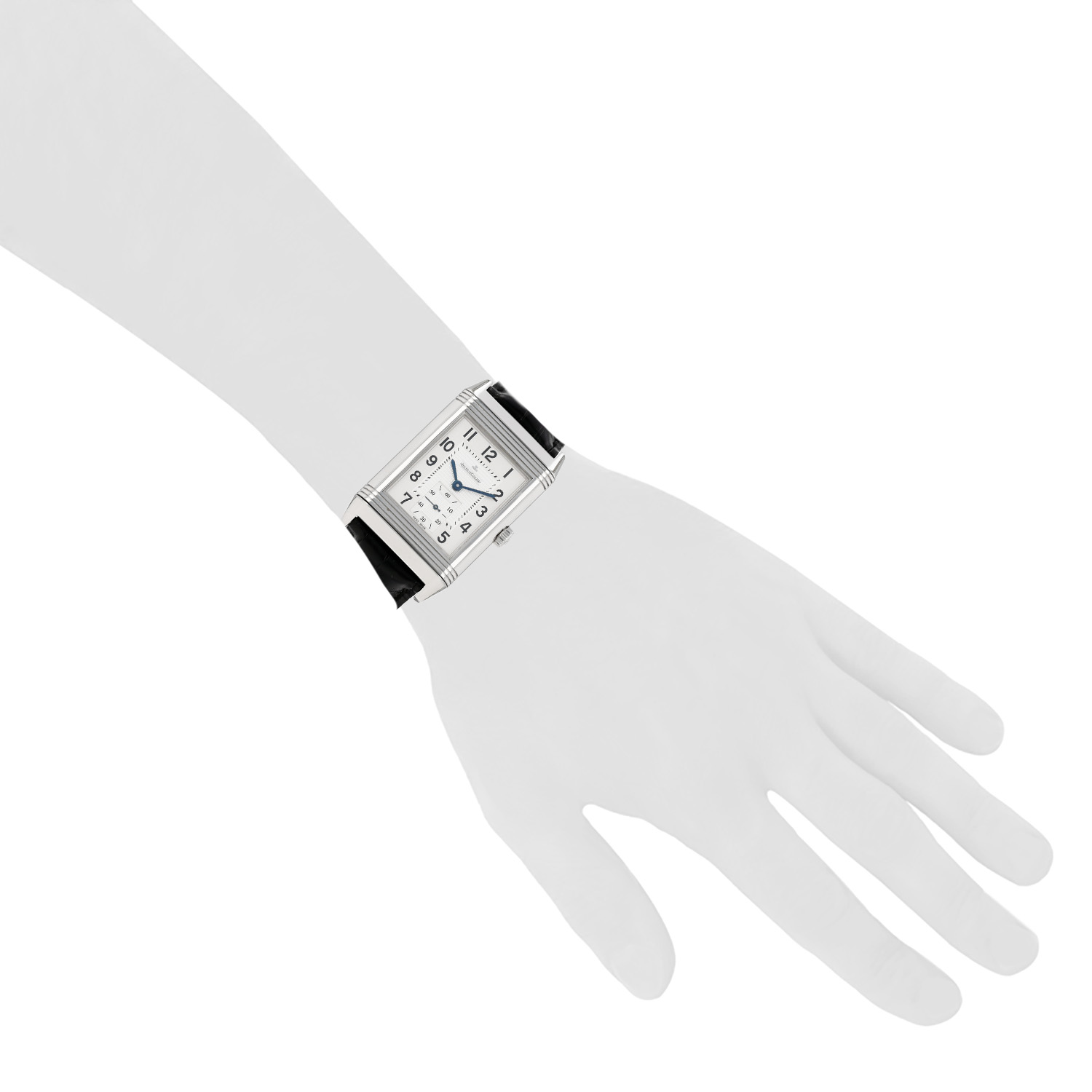 Orologio Jaeger-LeCoultre Grande Reverso in acciaio, rif.: Jaeger-LeCoultre - 273.8.04  Circa 2013 - Detail D1
