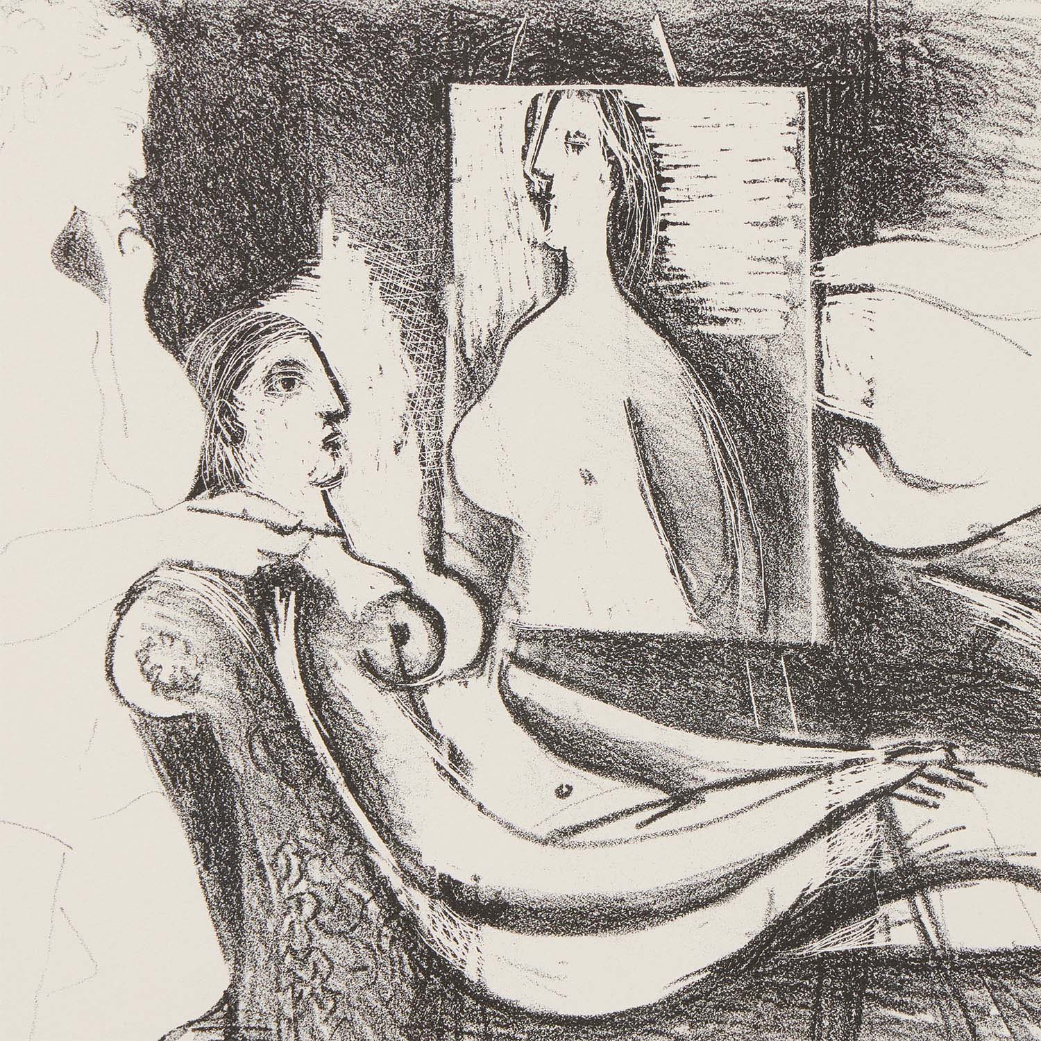 Peintre et son modèle - 1930 - Detail D2