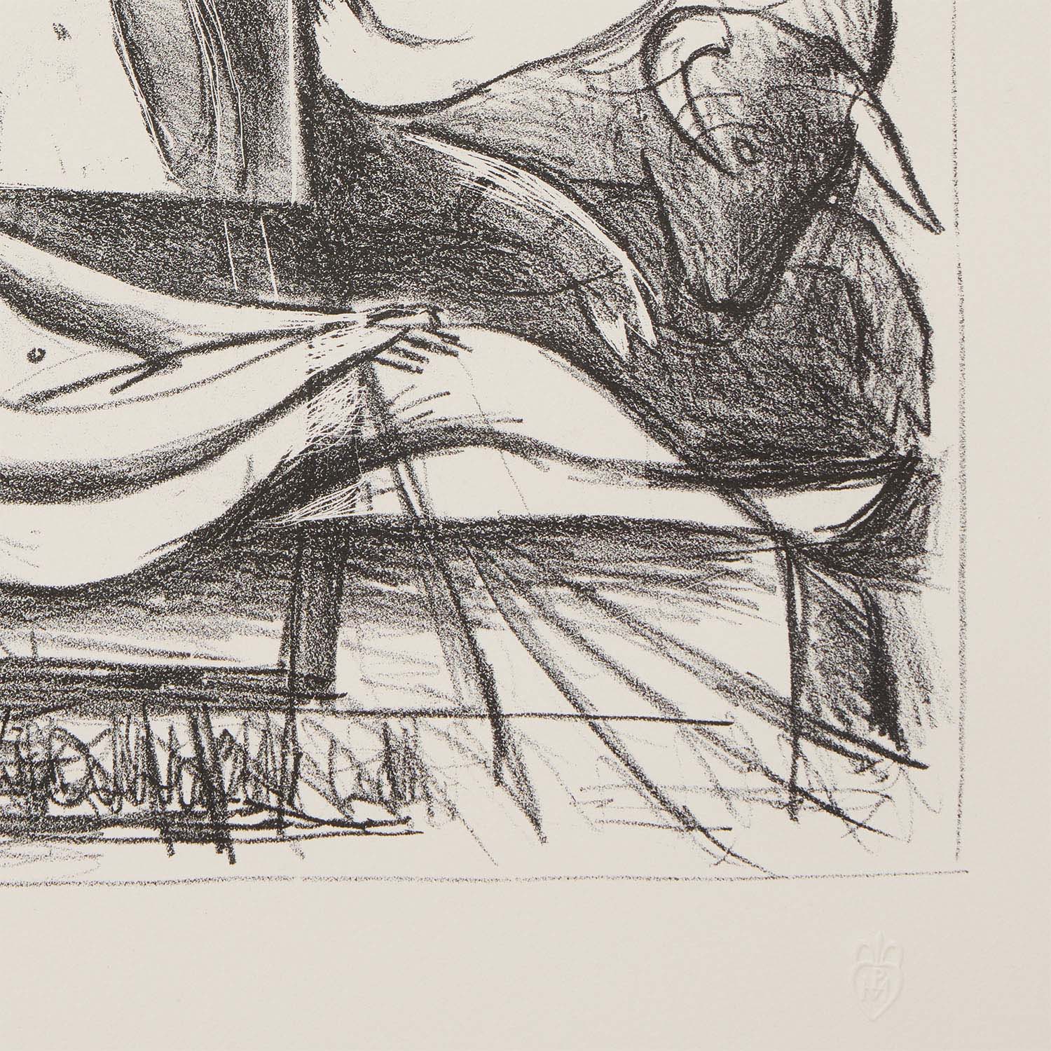 Peintre et son modèle - 1930 - Detail D3