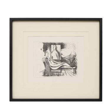 Peintre et son modèle - 1930