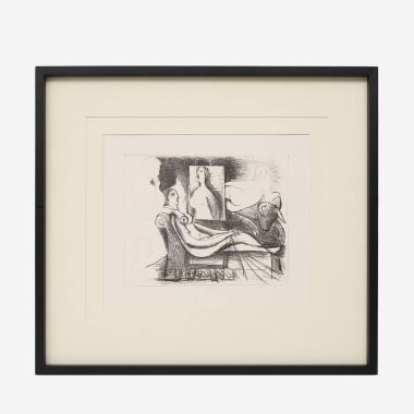 Peintre et son modèle - 1930