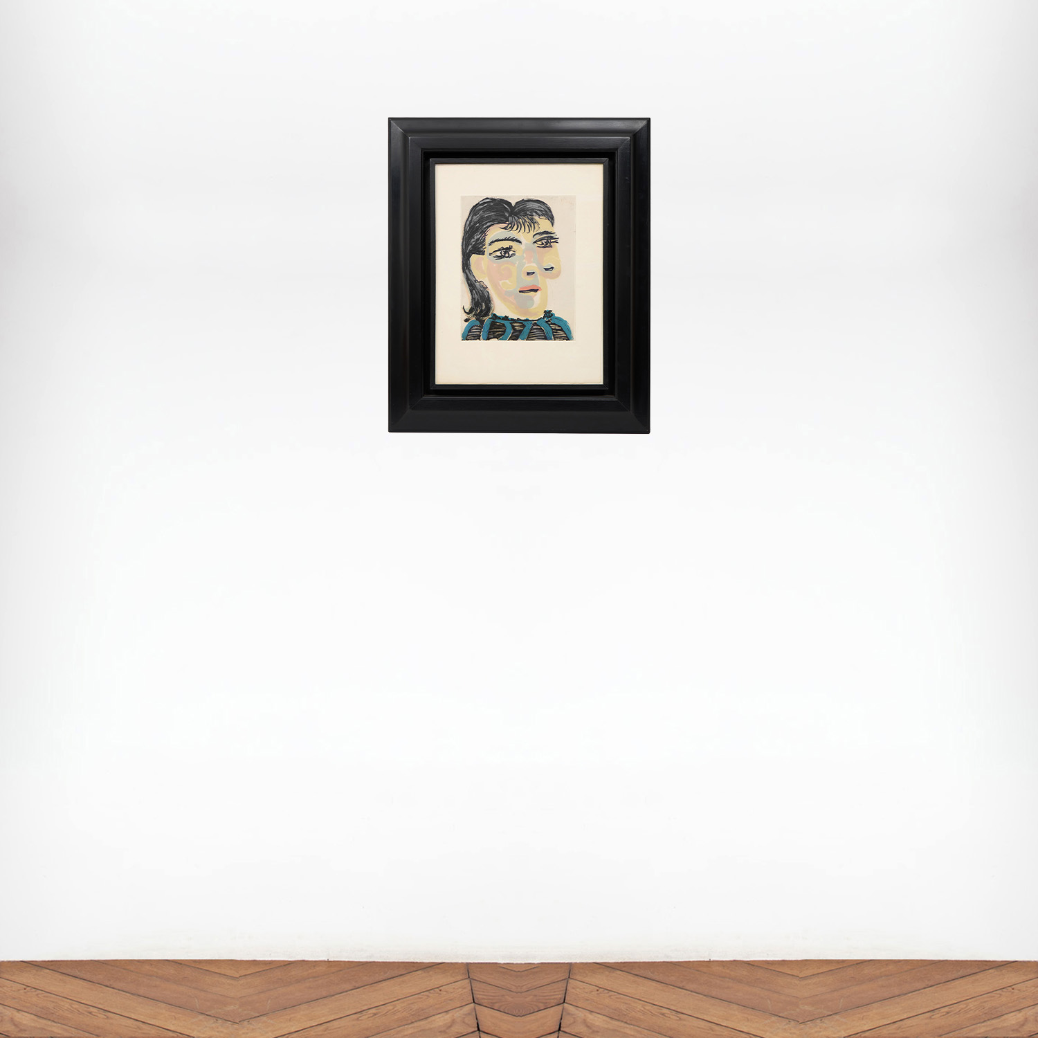 Tête de femme n°2, Portrait de Dora Maar - 1939 - Detail D4