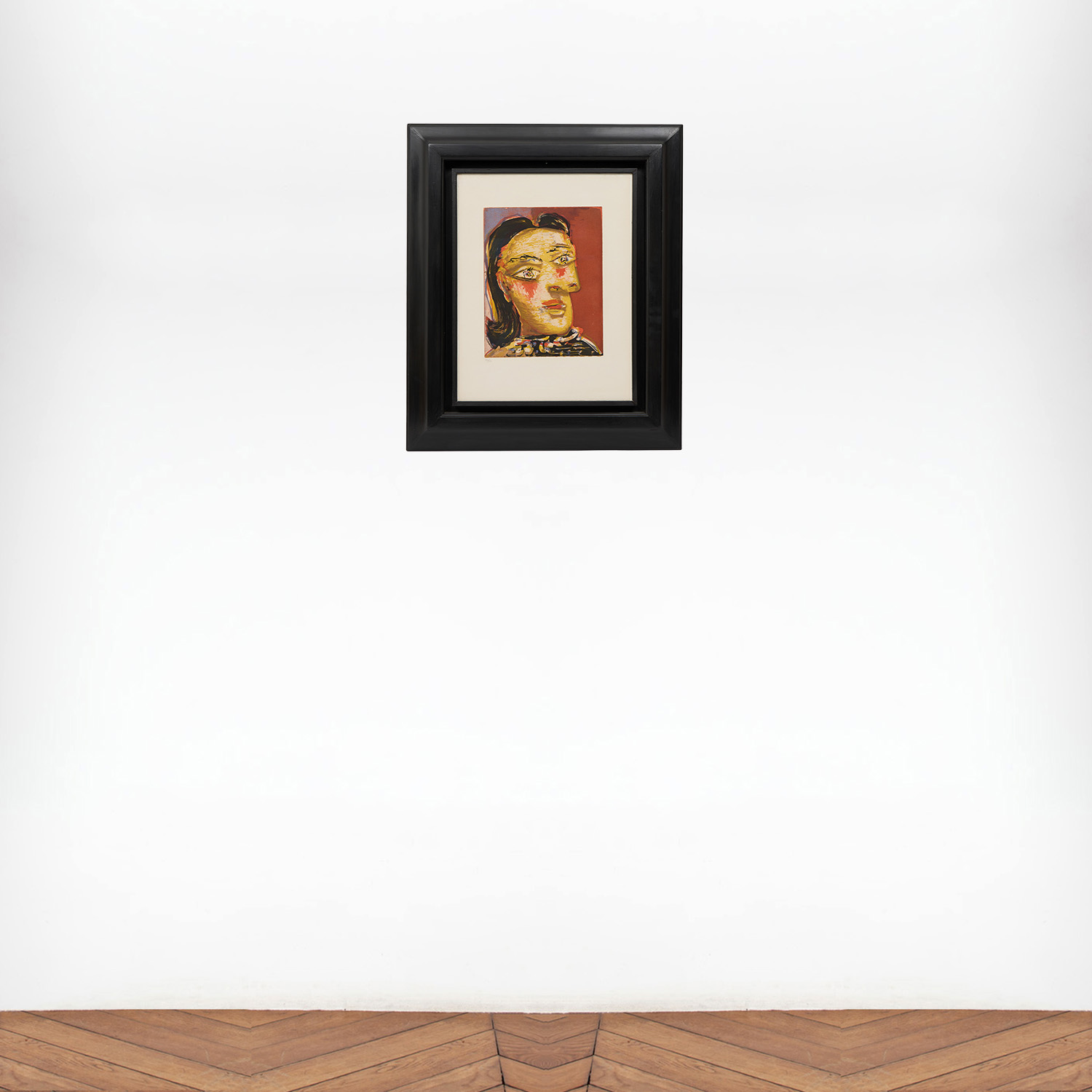 Tête de femme n°4, Portrait de Dora Maar - 1939 - Detail D4