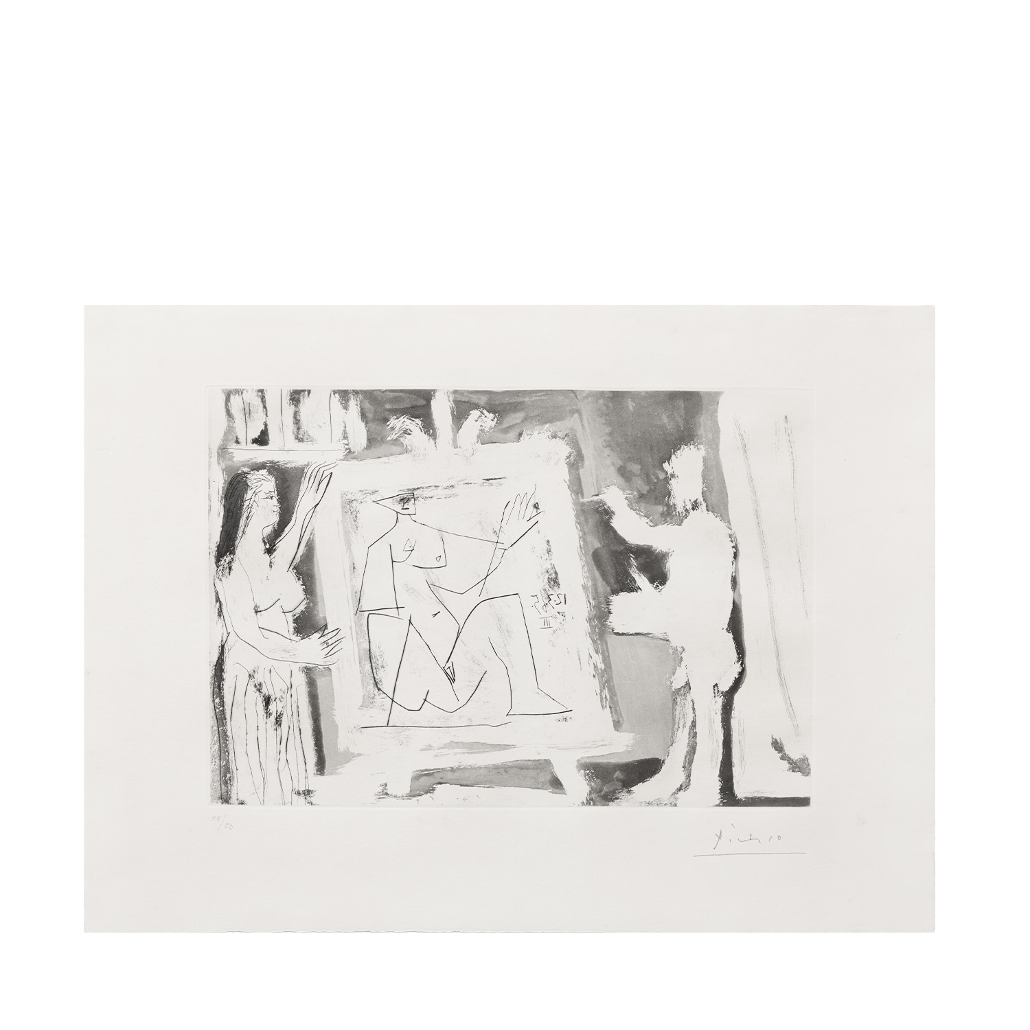 Dans l'atelier - 1965 - Detail D1