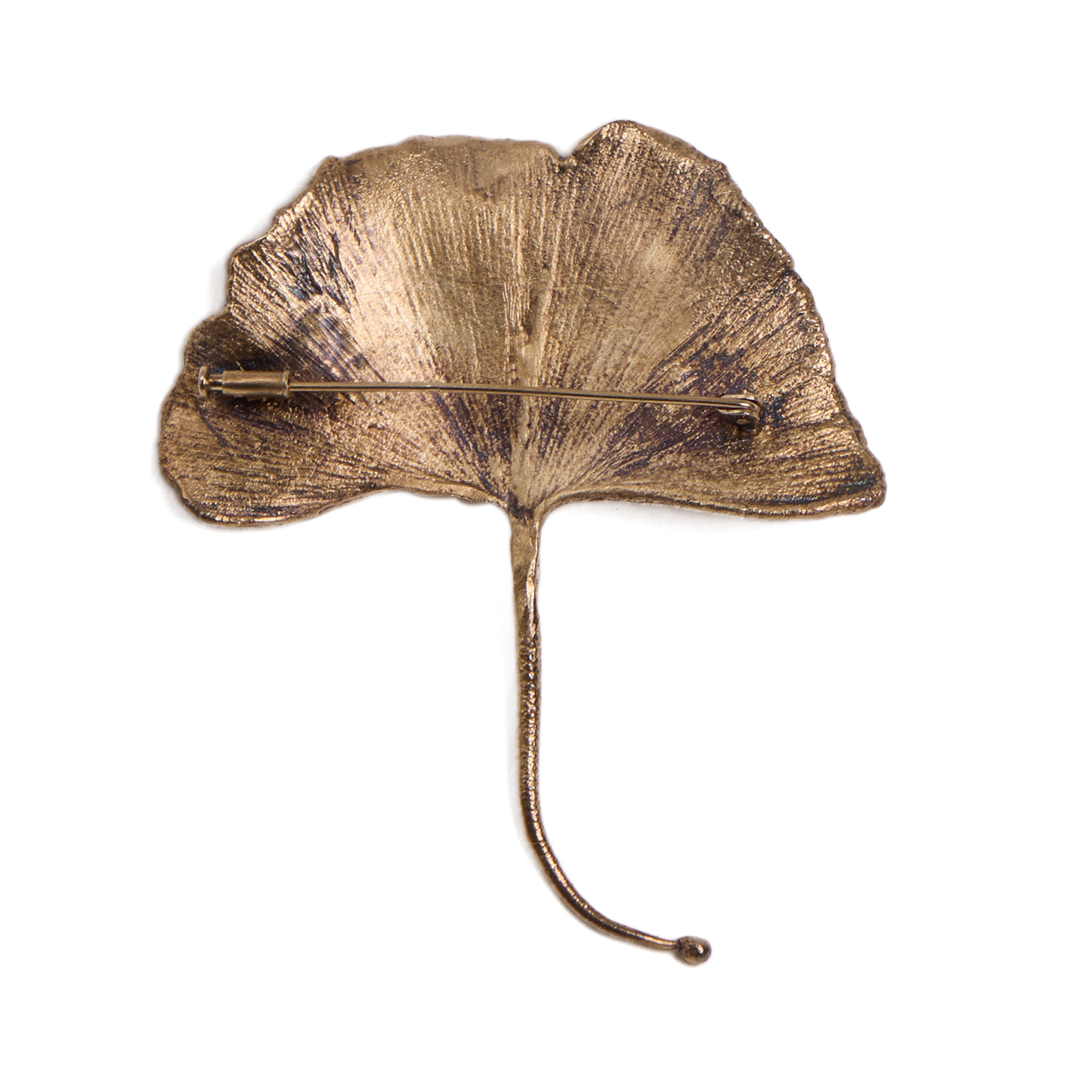 Broche 'Ginkgo' - le modèle créé vers 1990 - Edition Artcurial - Detail D1