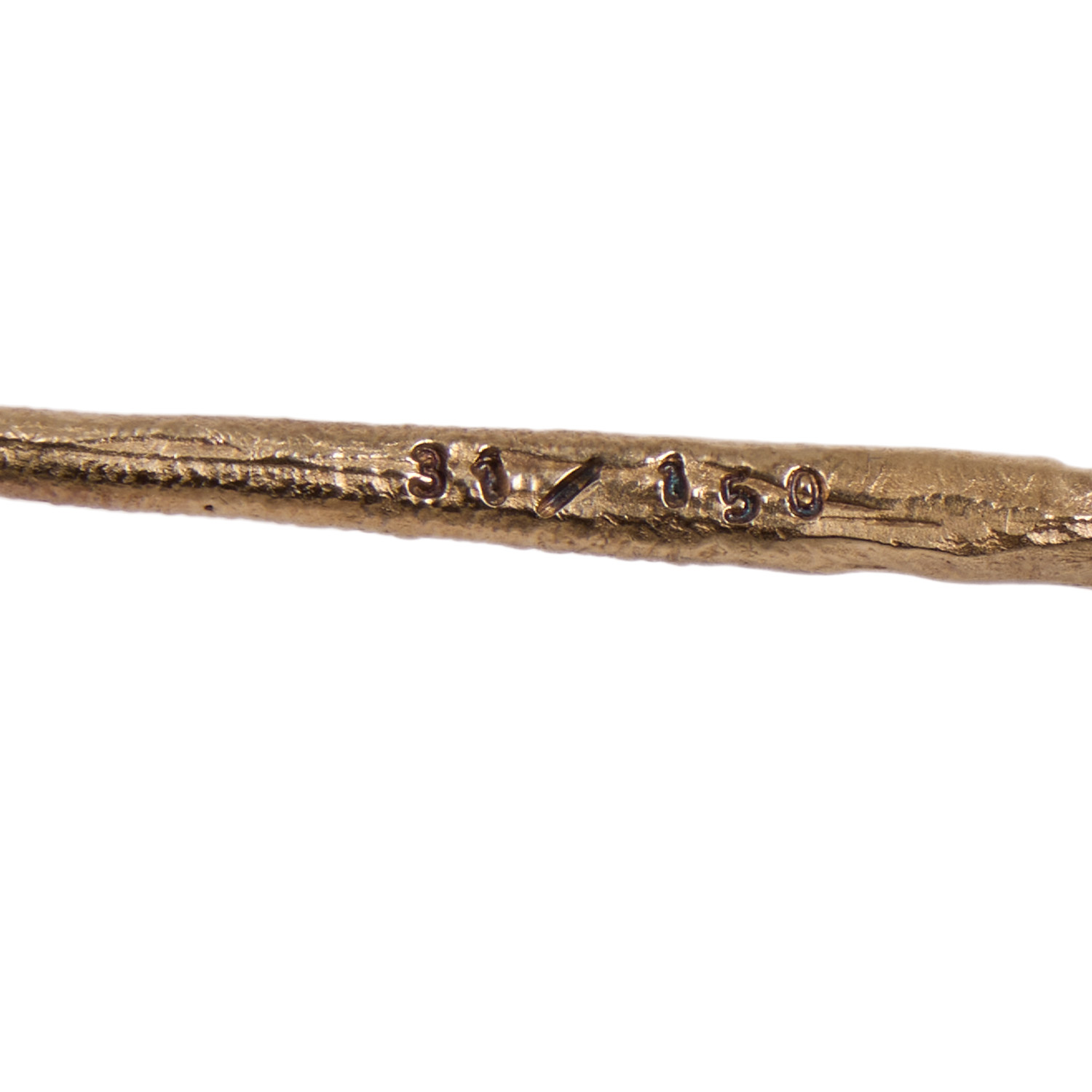 Broche 'Ginkgo' - le modèle créé vers 1990 - Edition Artcurial - Detail D3