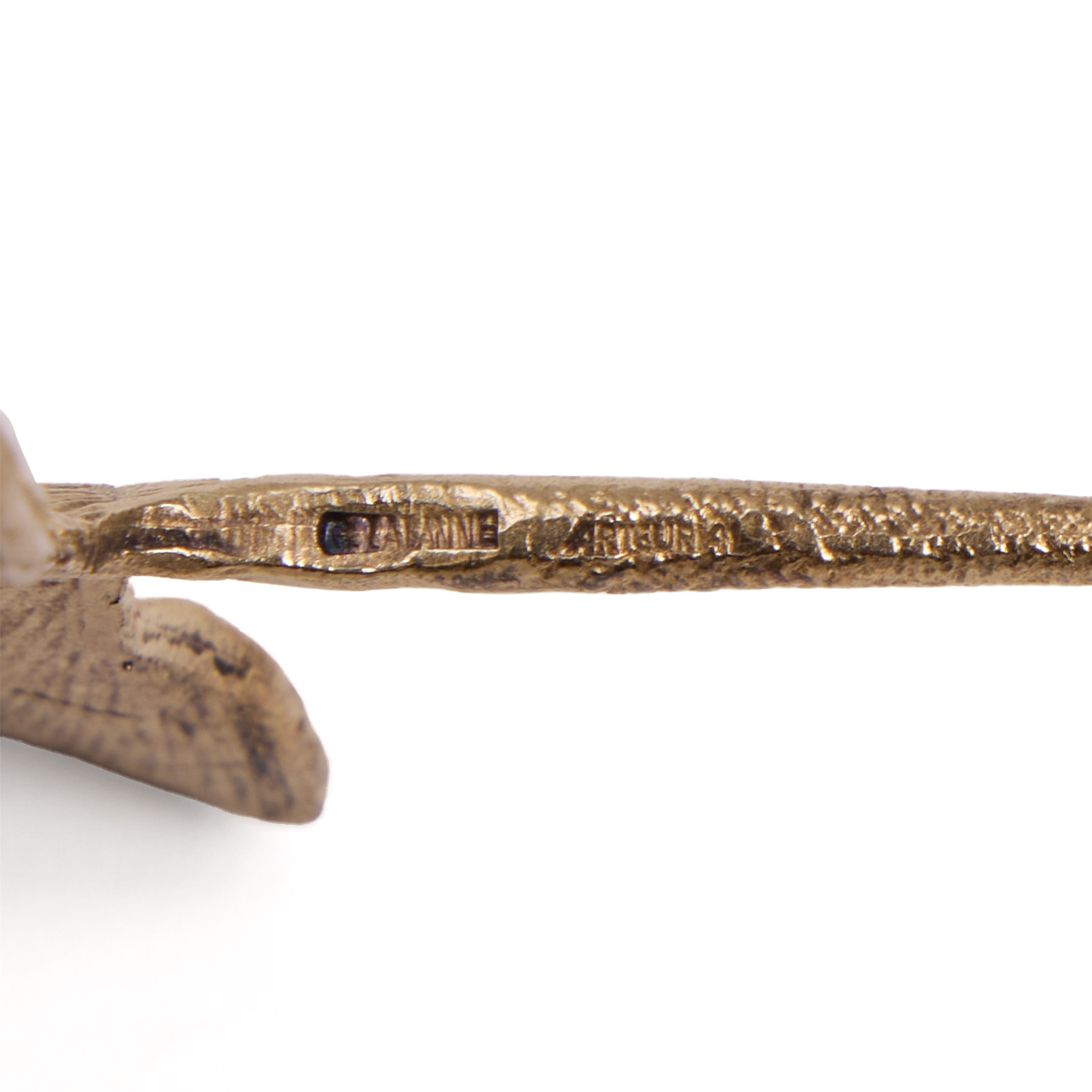 'Ginkgo' brooch - circa 1990 - Artcurial edition - Detail D4